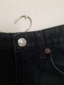 ZARA Black Flared Denim
