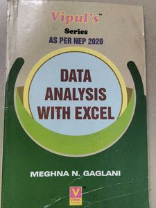 Data Analysis with Excel Book