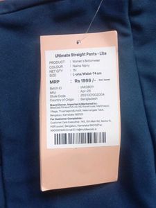 Comfortable Wide Leg Navy Pants
