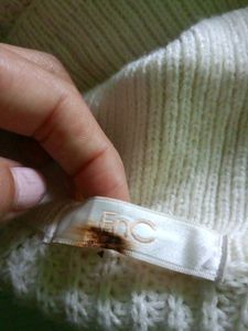 ENC Cream Knit Sweater