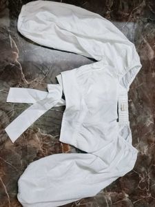 White Crop Top