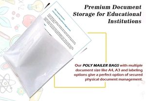 10*12 Size 50 Pieces   Delivery Plastic Packaging