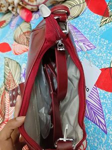 Chic Maroon Shoulder Bag