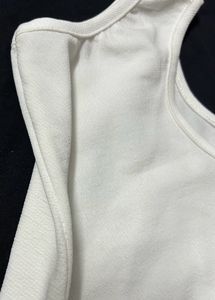 White Crop Top
