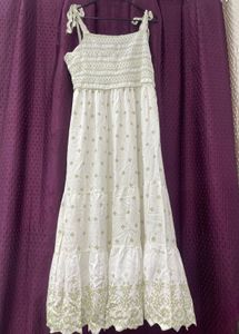 Boho Smocked Maxi Dress
