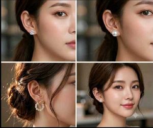 Chic Bow Pearl &amp; Crystal Earring Set(3)
