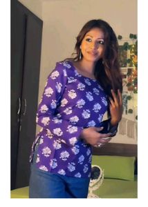 Stylish Printed Kurta Top