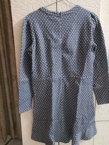 Polka Dot Print Dress