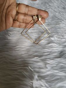 Assorted Hoop &amp; Square Earrings Set