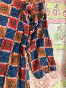 TwoPure Cotton Khadi Degain Kurti
