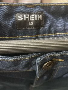 SHEIN Women's Blue  vintageDenim Jeans