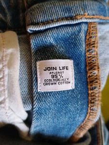 ZARA Light Wash blue Jeans solid 💙