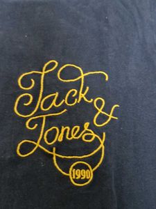 Jack &amp; Jones Men's Navy T-Shirt