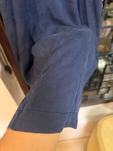 Forever New Navy Blue Button-Down Midi Dress