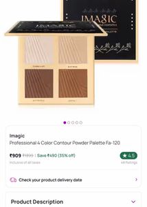 IMASIC Contour &amp; Highlight Palette check deeds