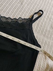 M&amp;S Lace Trim Camisole Top