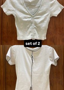 Set of 2 Cropped Tops