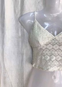 Lace Bralette Crop Top