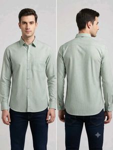 Men's Striped Long Sleeve Shirt