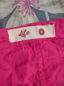 Pink Dungree Dress