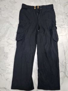 Black Cargo Pants