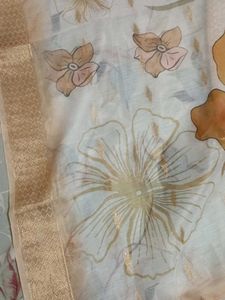 Floral Print Kurta Set with Dupatta