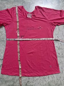 Pink Long Sleeve Top