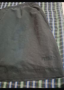 PUMA Classic Black Athletic Shorts