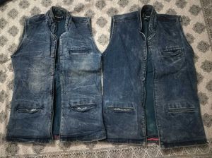 Men's Denim Nehru Jacket