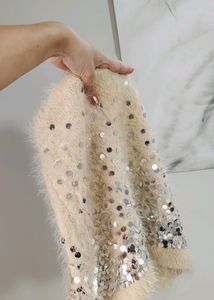Mini Fur Glitter Skirt🇸‌🇦‌🇱‌🇪24hrs