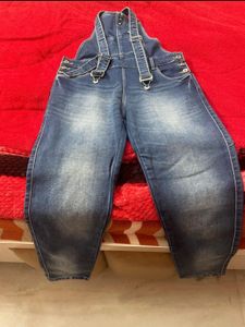 Denim Overalls