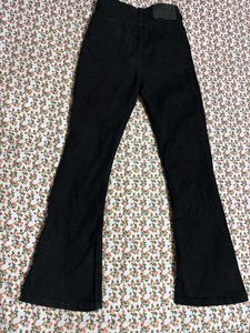 Classic Black Flare Jeans