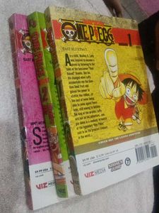 One Piece Manga Volumes 1-3