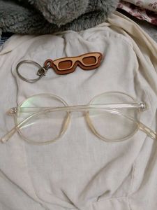 Clear Round Glasses