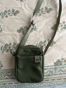 Daily Objects Green Crossbody Bag