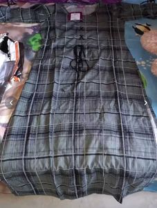Plaid Tunic Top