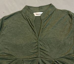 Olive Green Top