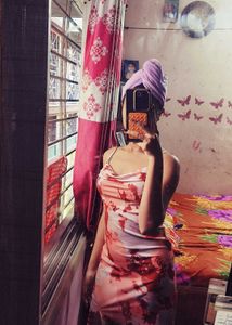 Stunning Tie-Dye Maxi Dress with Slit