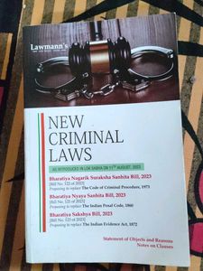 New Criminal Law Books 2023 Edition