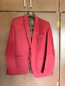 Men's Red Blazer