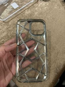 Geometric Clear Phone Case