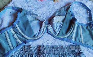 very beautiful lace detail lingerie set