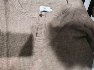 Men's Casual Henley T-Shirt