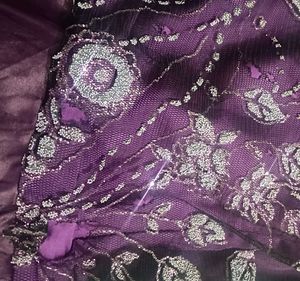 Elegant  Embroidered Gown