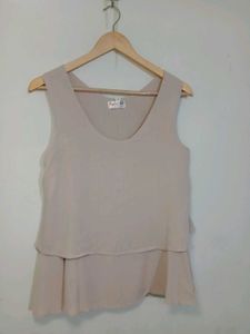 Elegant Women's Sleeveless Layered Top