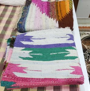 Colorful fabric mat pack of 2