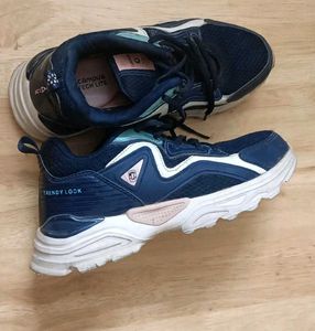 Women's Navy Campus Sneakers