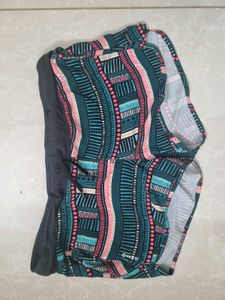 Colorful Printed Athletic Shorts