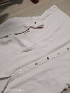 Chic Pastel Shirt Dress