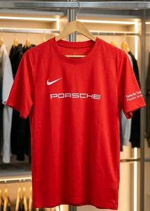 Porsche "Turbo fur Talent" Red Training T-Shirt
